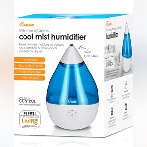 💦 New Crane Droplet Ultrasonic Humidifier